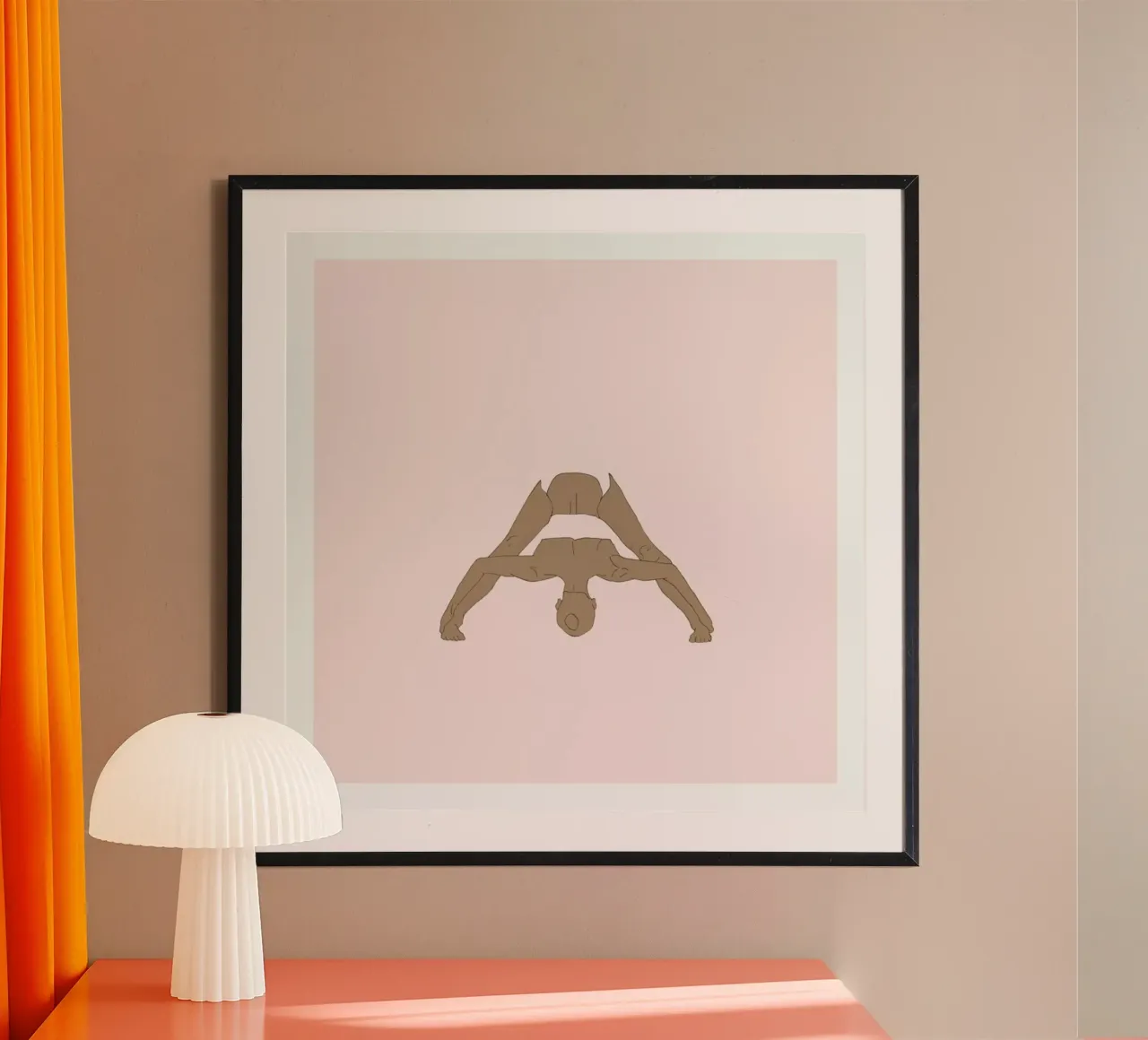 Yoga Practice 11 poster da Sandra De Leon