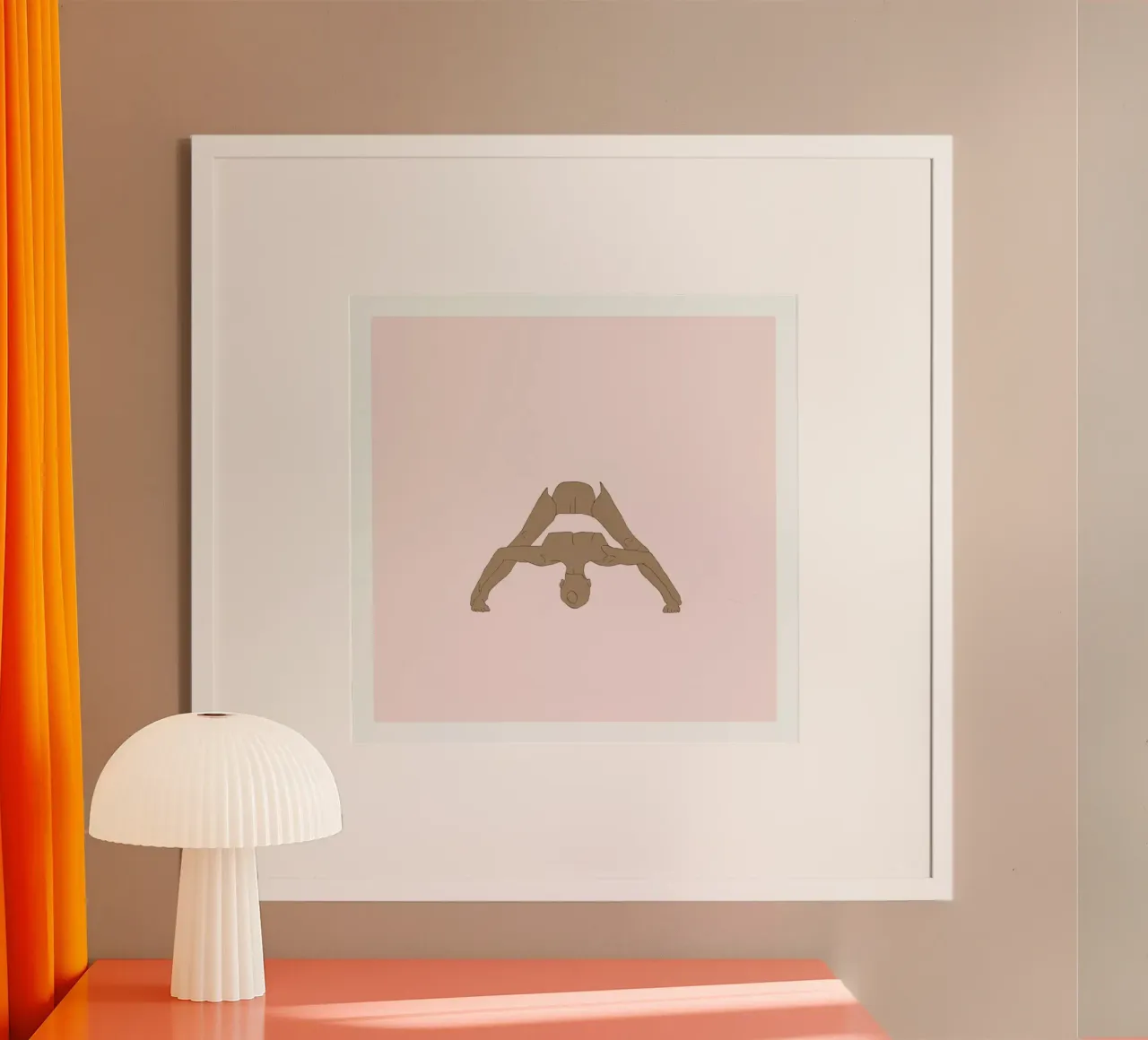 Yoga Practice 11 poster da Sandra De Leon