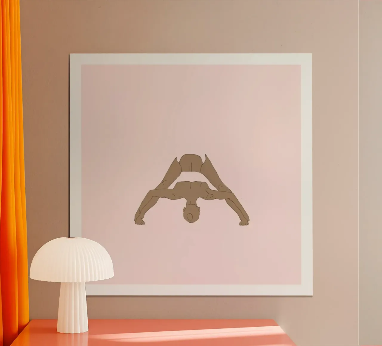 Yoga Practice 11 poster da Sandra De Leon