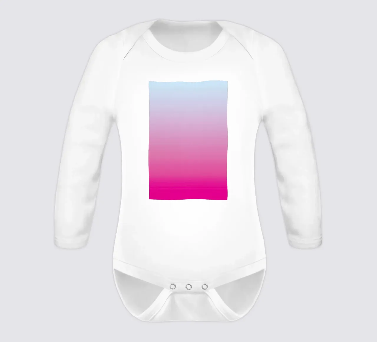 Pink Popsicle Langarm Babybody von Oh Darling