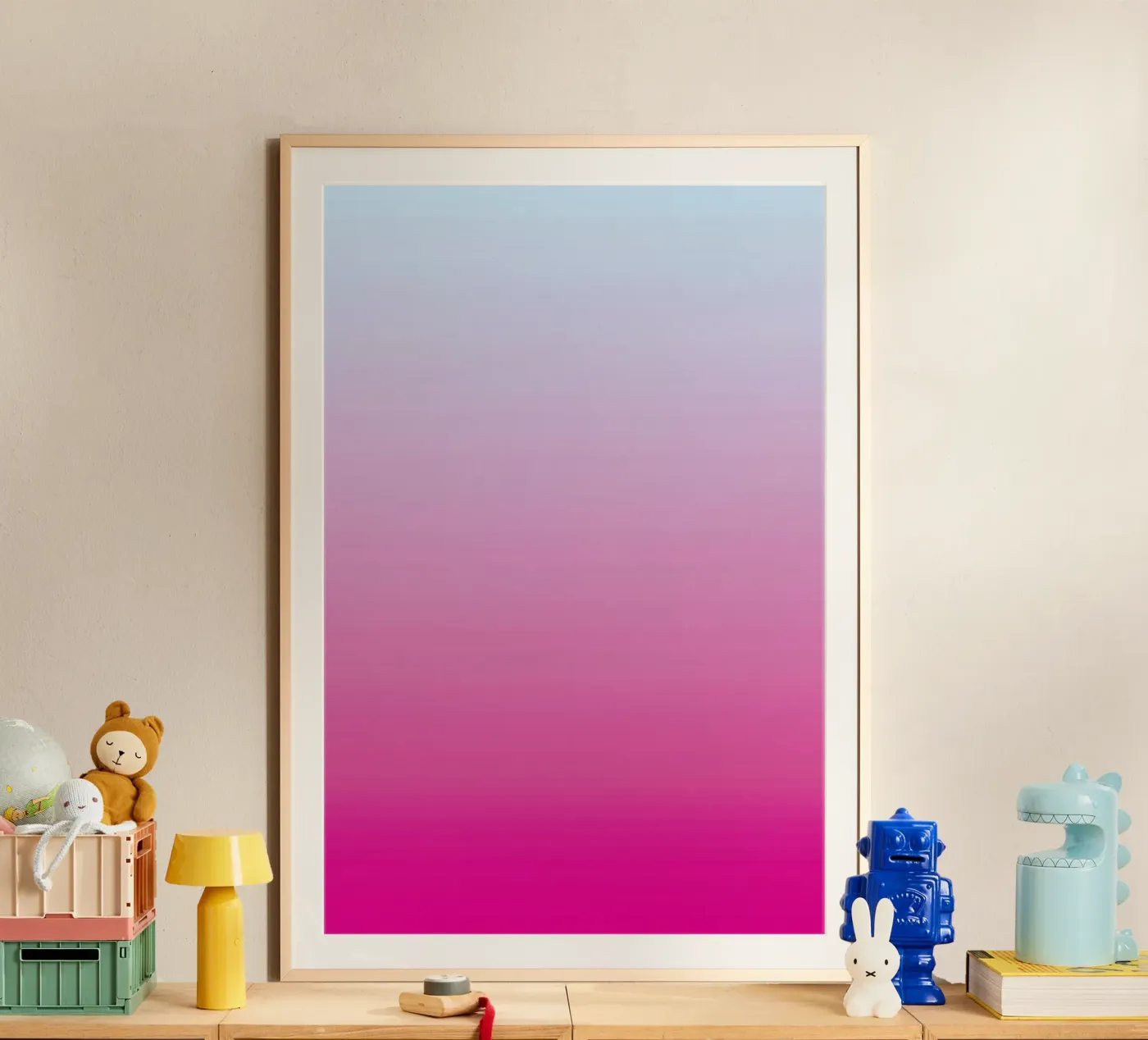 Pink Popsicle poster by Oh Darling