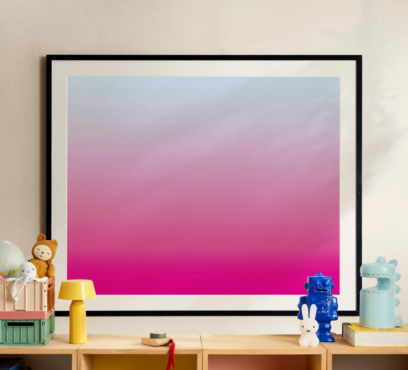 Pink Popsicle poster by Oh Darling