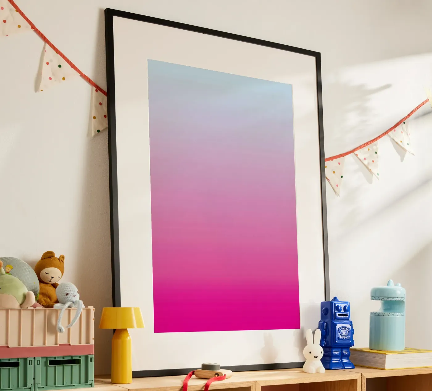 Pink Popsicle poster by Oh Darling