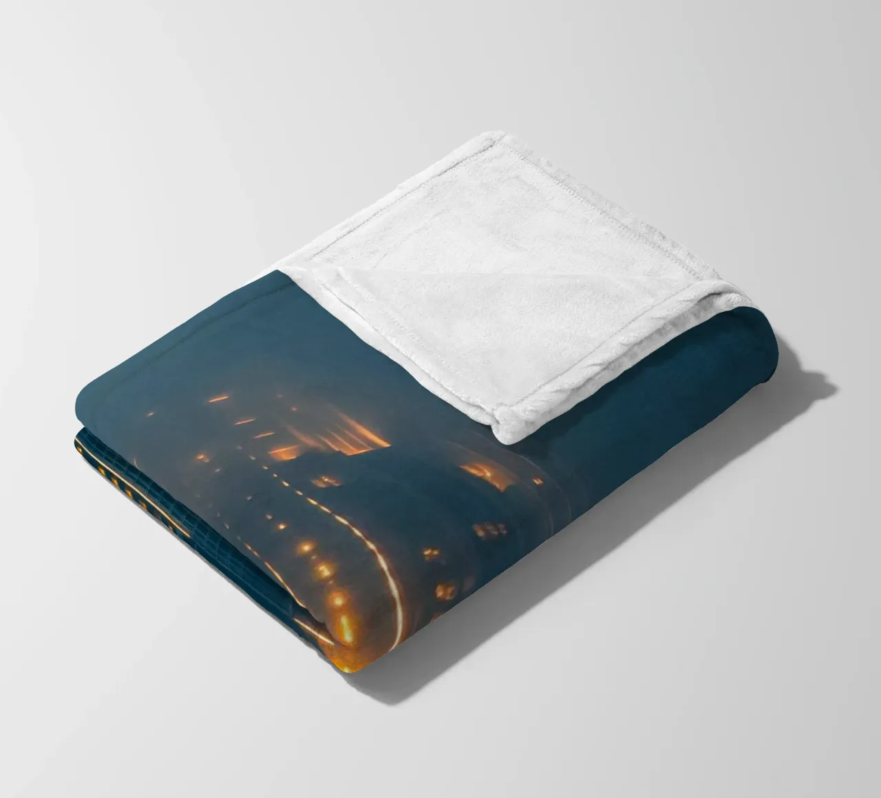 Dubai: la torre mistica nella notte coperta in pile da By Night