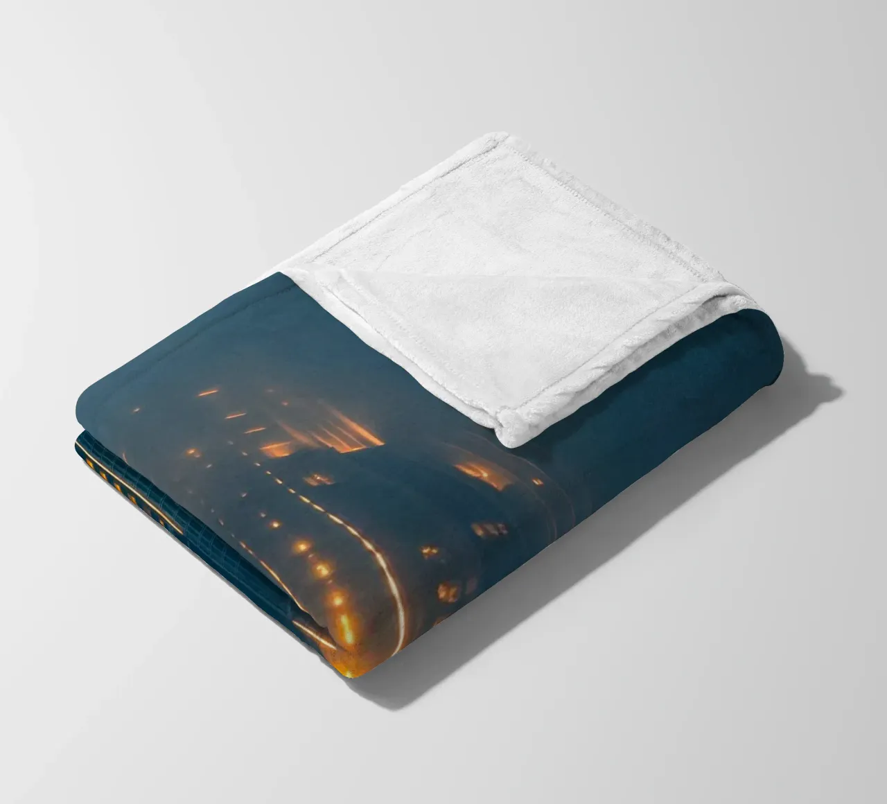 Dubai: la torre mistica nella notte coperta in pile da By Night