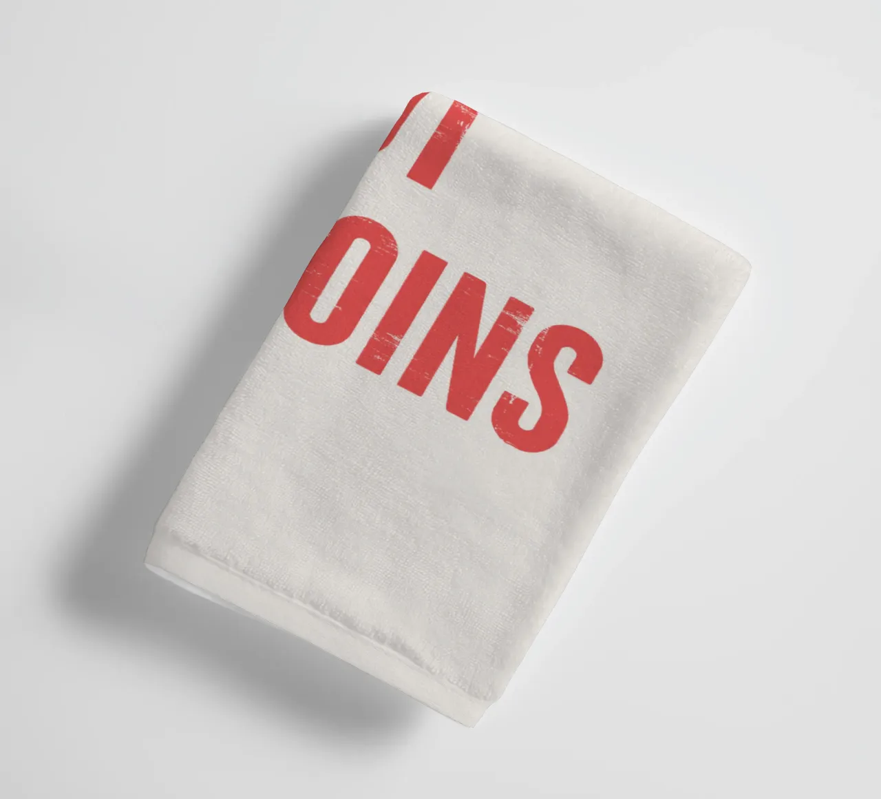 Make art, not shitcoins towel by Vintagrafica