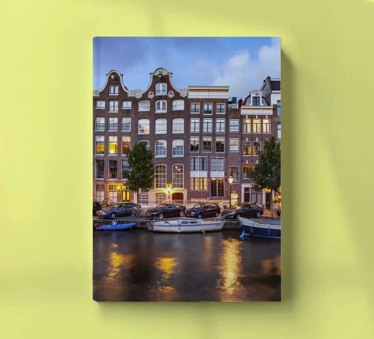 Gracht in Amsterdam notebook by Reisefotografie - Bilder aus aller Welt