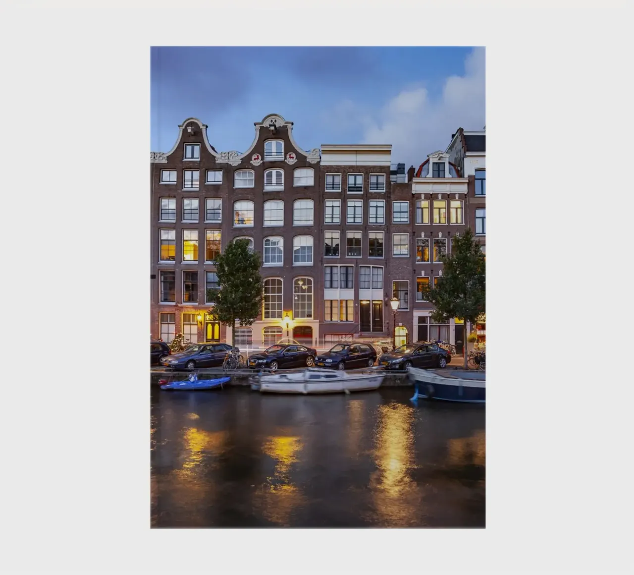 Gracht in Amsterdam notebook by Reisefotografie - Bilder aus aller Welt