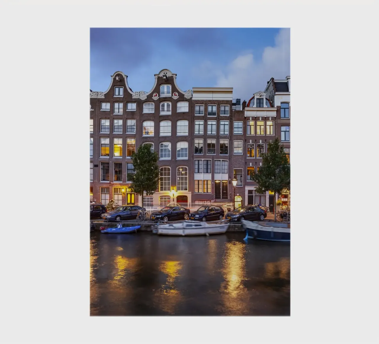 Gracht in Amsterdam notebook by Reisefotografie - Bilder aus aller Welt