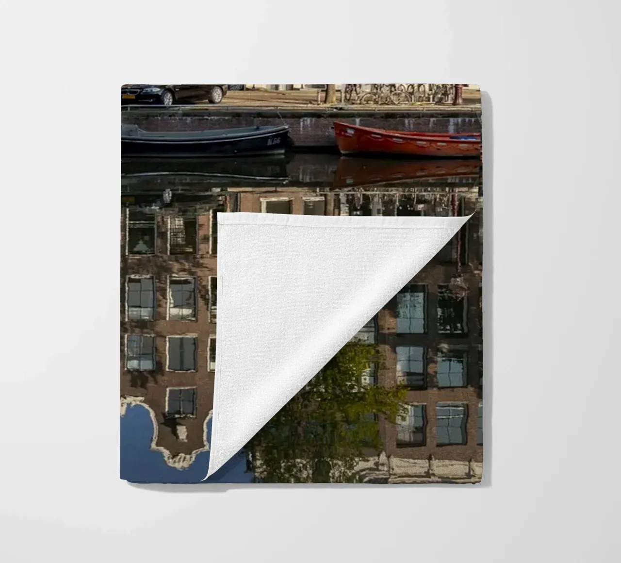 Gracht in Amsterdam telo mare da Reisefotografie - Bilder aus aller Welt