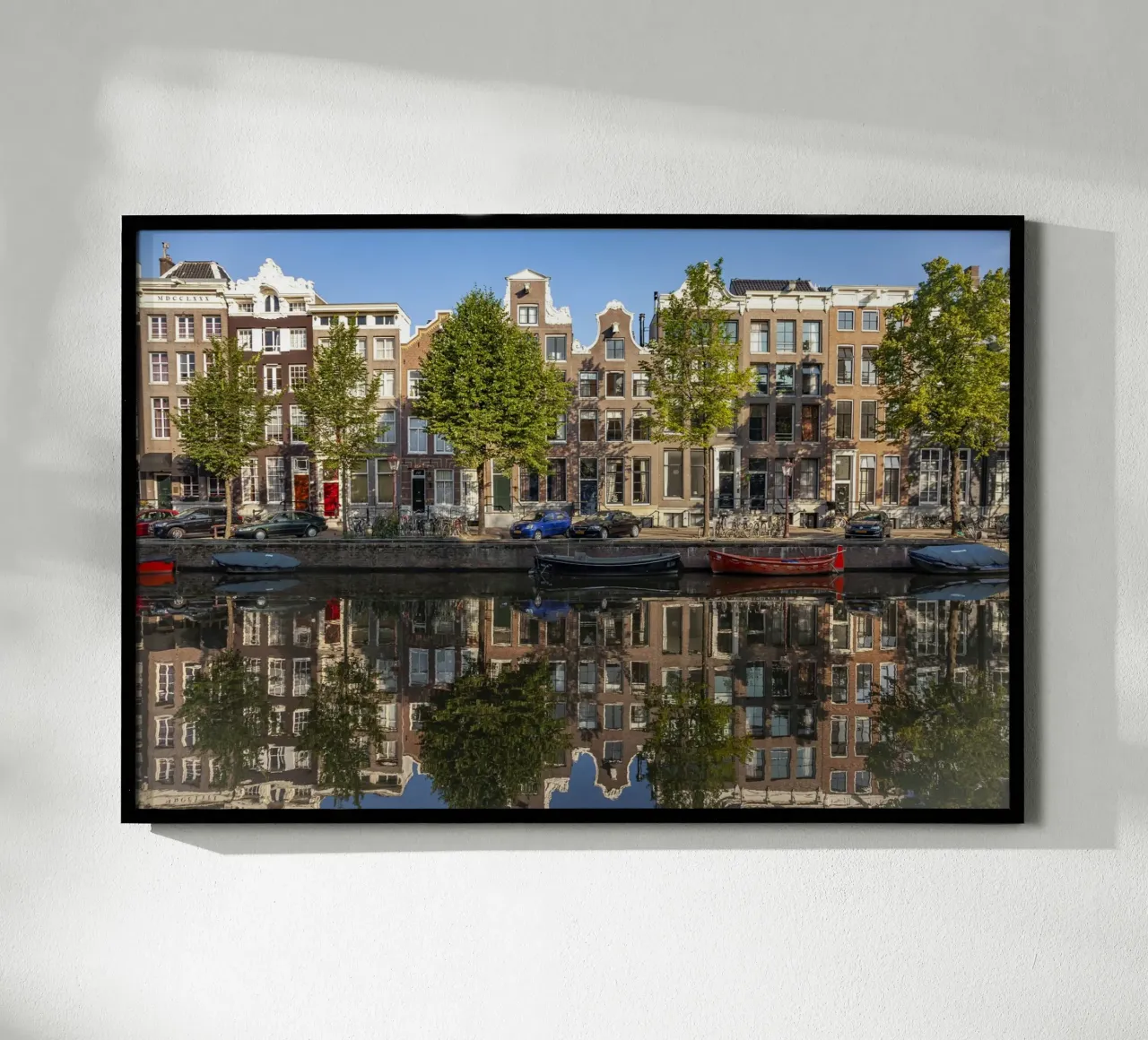 Gracht in Amsterdam carta hahnemühle da Reisefotografie - Bilder aus aller Welt