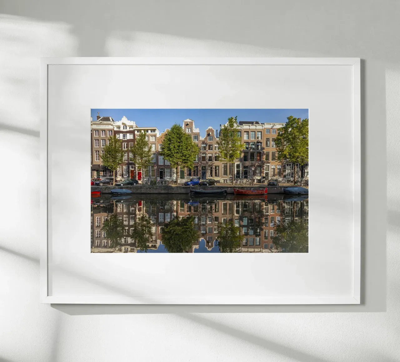 Gracht in Amsterdam carta hahnemühle da Reisefotografie - Bilder aus aller Welt