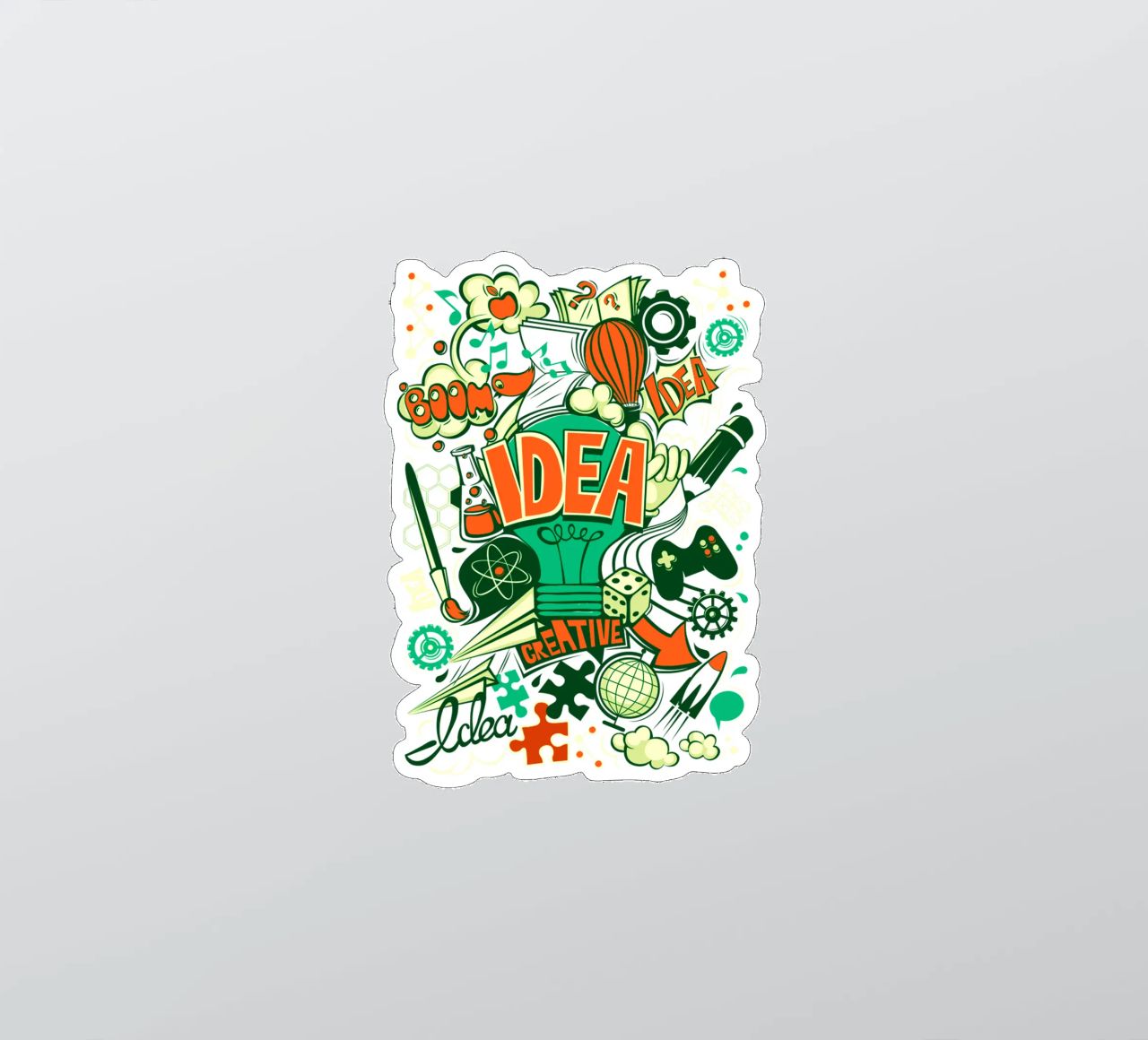 Ideen Illustration Trending Now Sticker von Urban Life