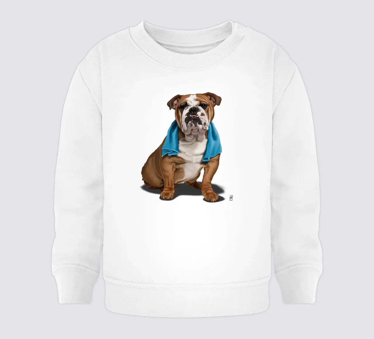 Bull (Wordless) felpa neonato da Rob Art | Illustration