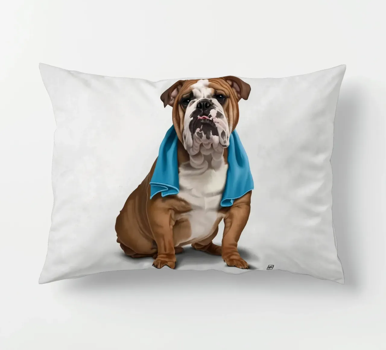Bull (Wordless) cuscino da Rob Art | Illustration