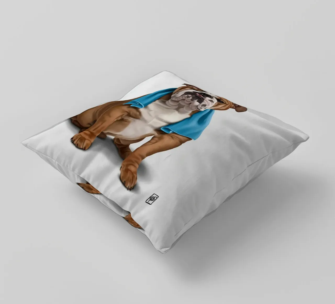 Bull (Wordless) cuscino da Rob Art | Illustration
