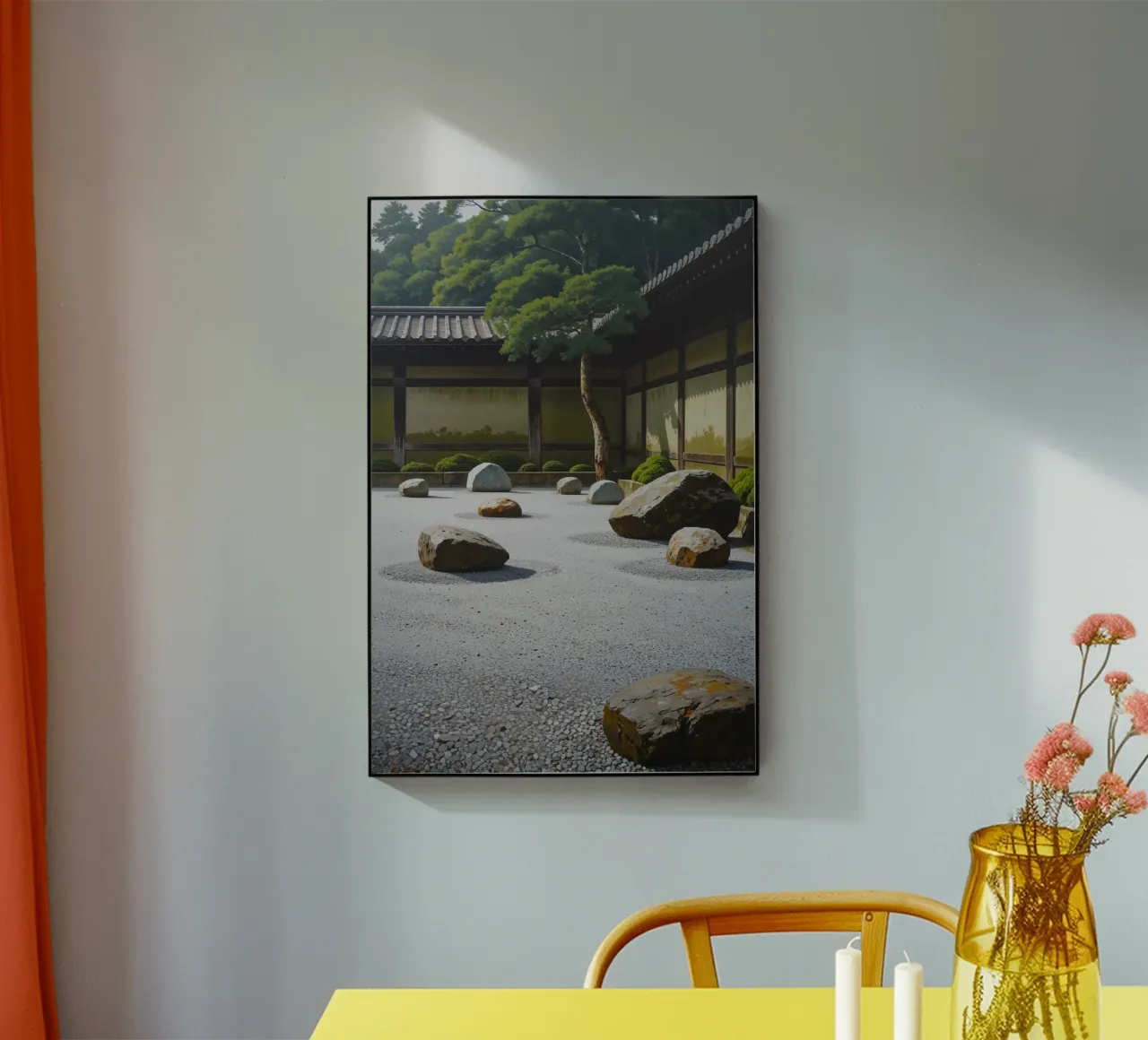 Serenity of the Stone Garden plexiglass da AlbertKlee