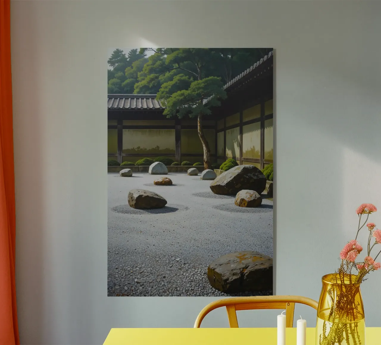 Serenity of the Stone Garden plexiglass da AlbertKlee