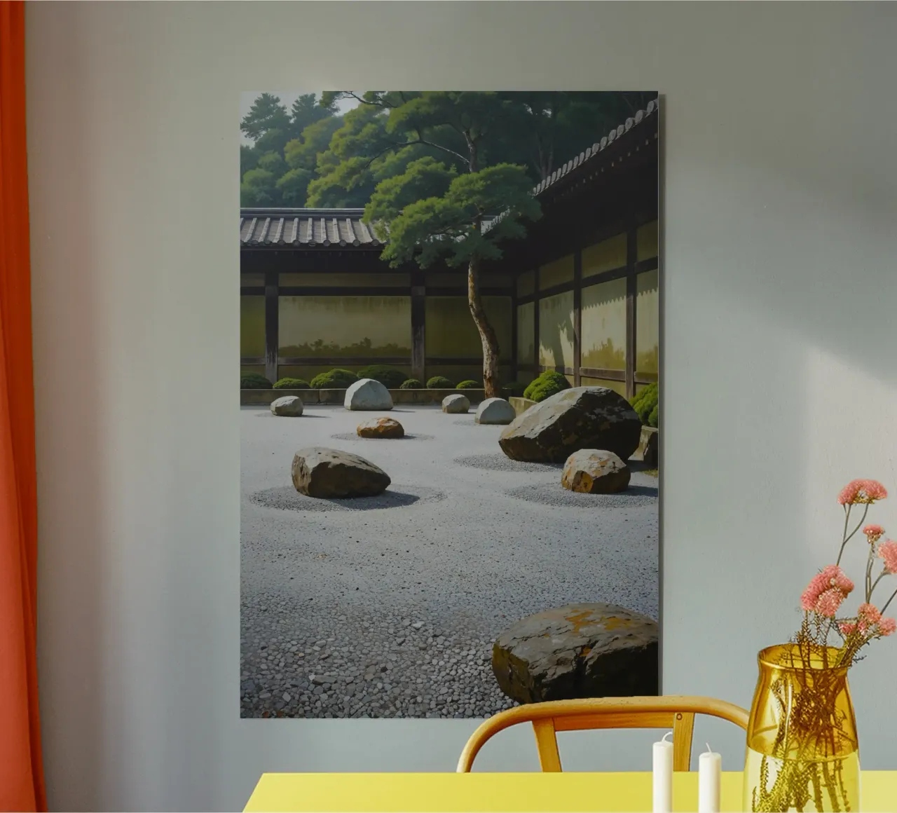 Serenity of the Stone Garden alluminio dibond da AlbertKlee
