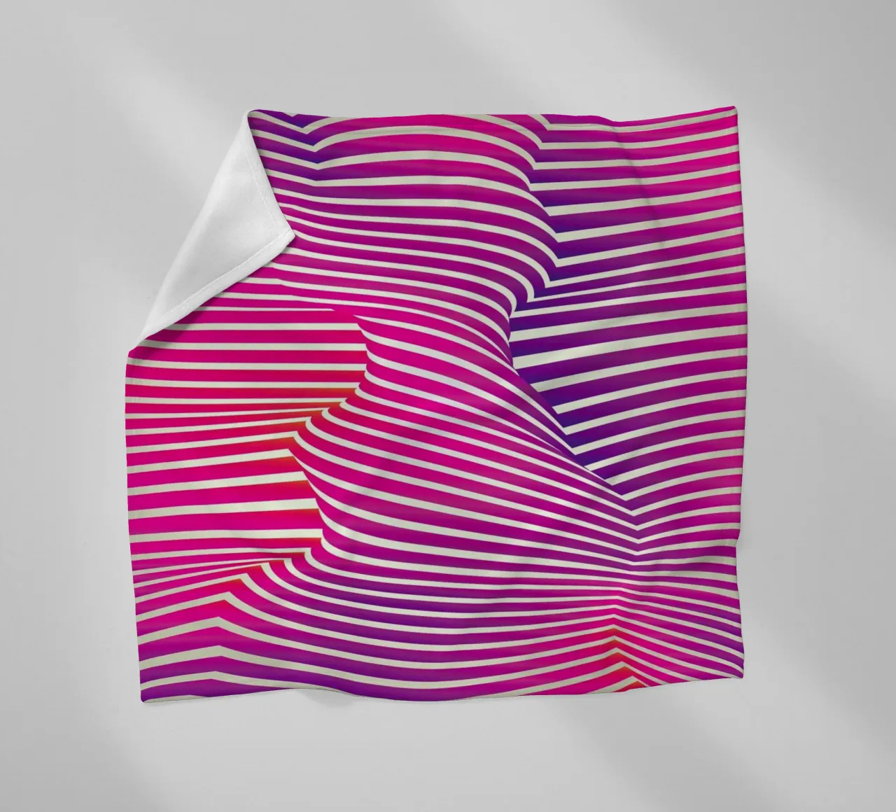 Candy Canyon fleece blanket by Angelo Cerantola
