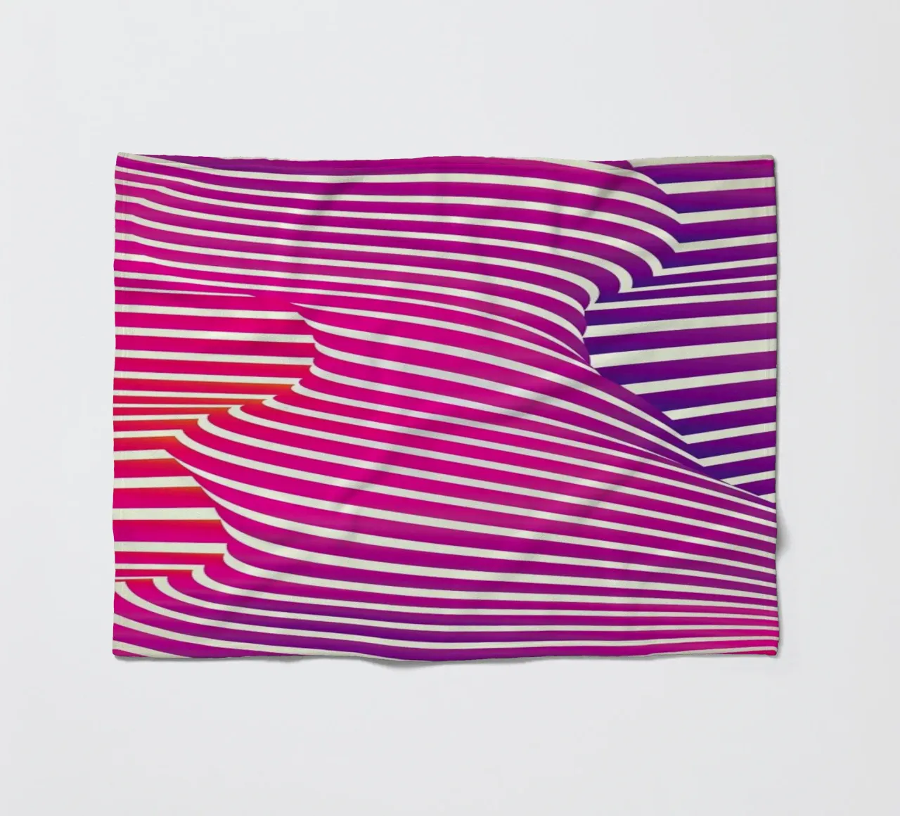 Candy Canyon fleece blanket by Angelo Cerantola