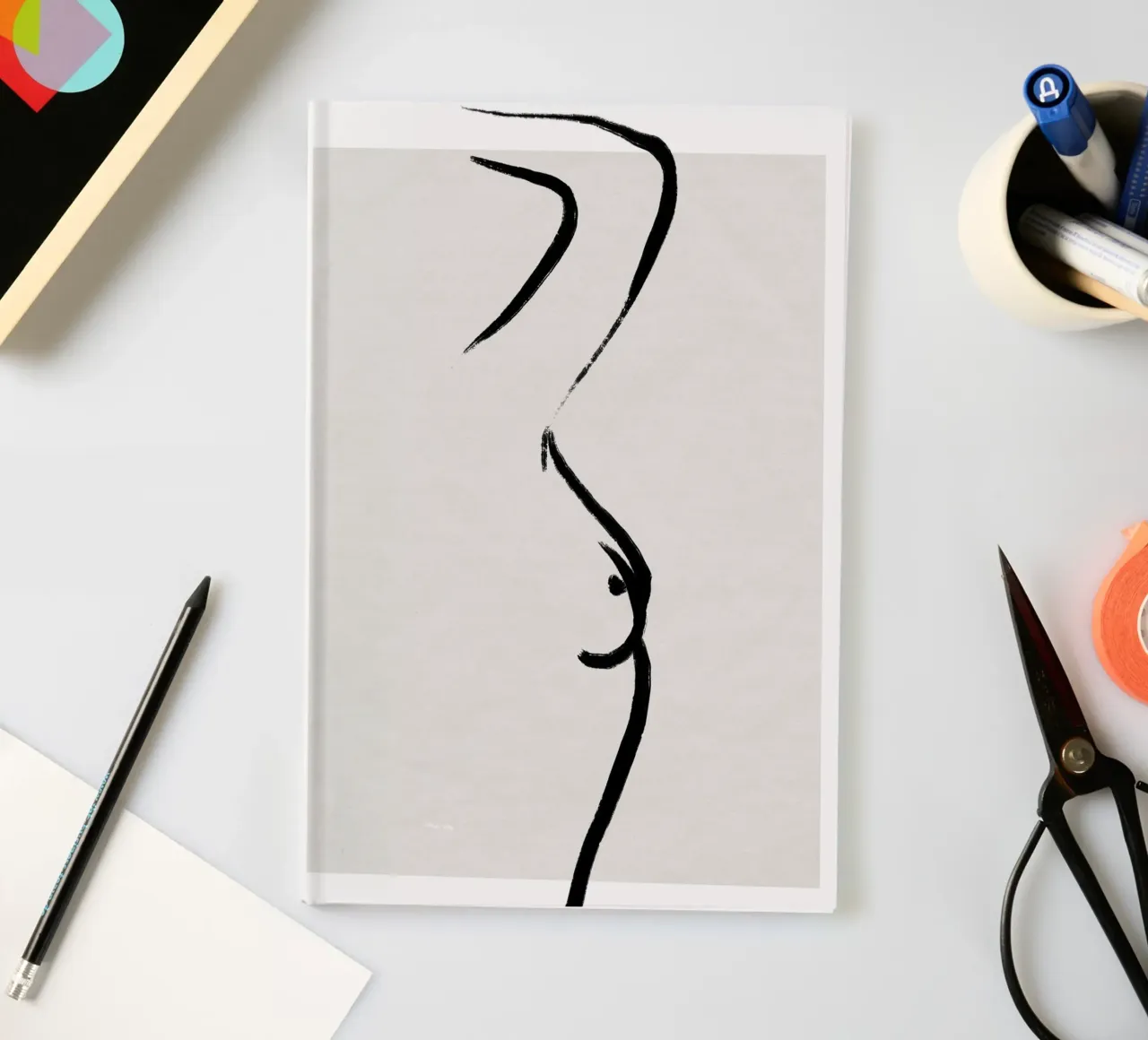 Léger Et Simple No 65 notebook by treechild