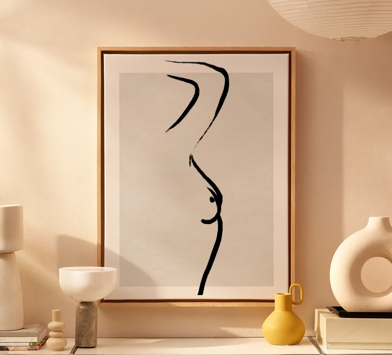 Léger Et Simple No 65 tela con Cornice a cassetta da treechild