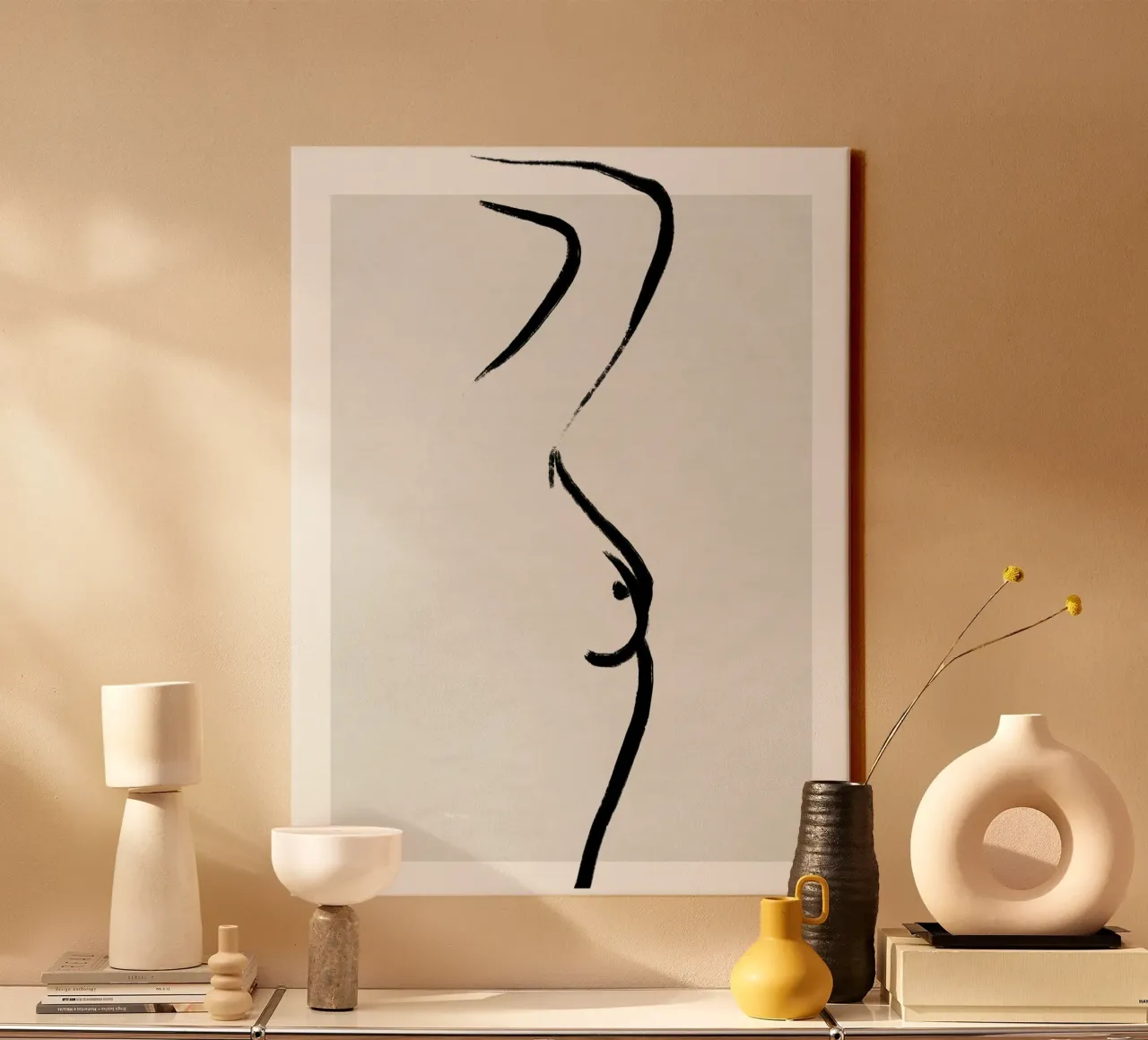 Léger Et Simple No 65 tela con Cornice a cassetta da treechild