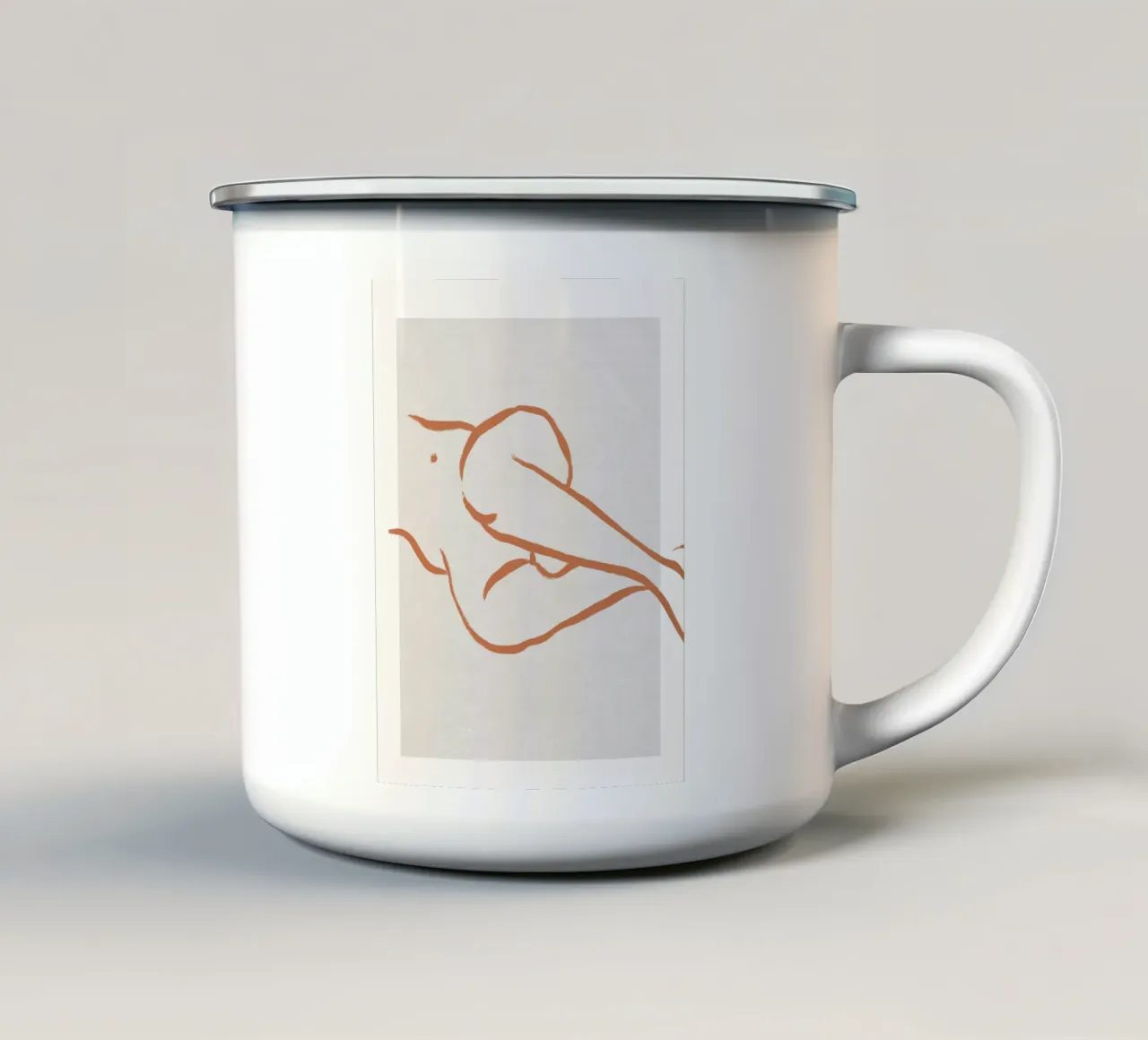 Léger Et Simple No 64 tazza in smalto da treechild