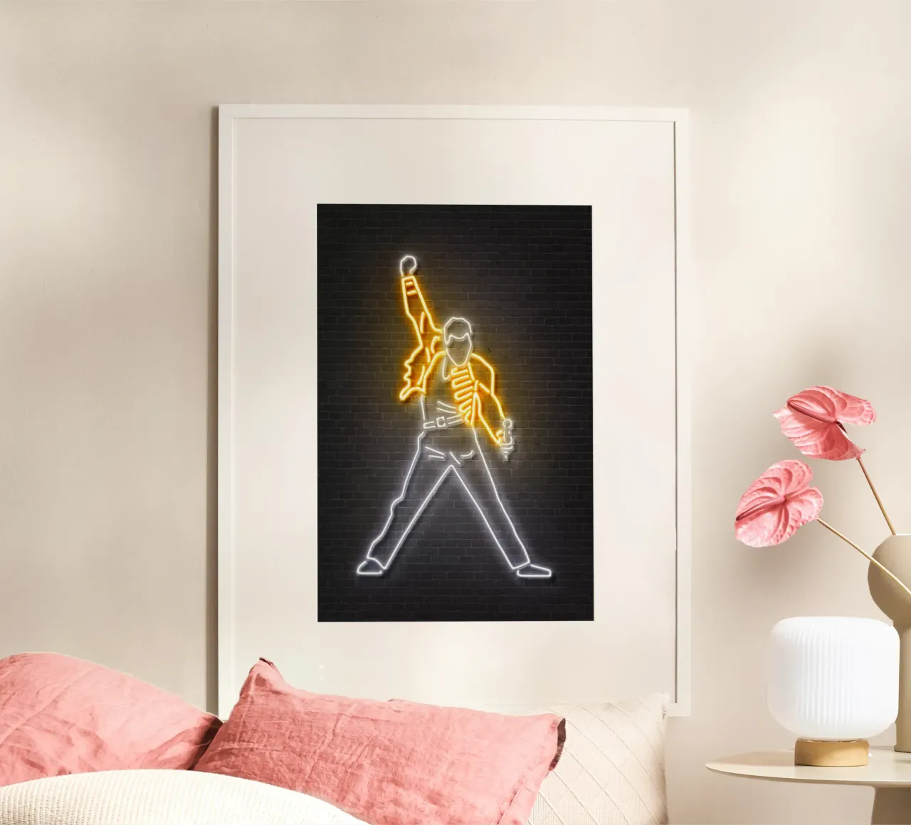 Mercury poster con telaio in plastica da Octavian