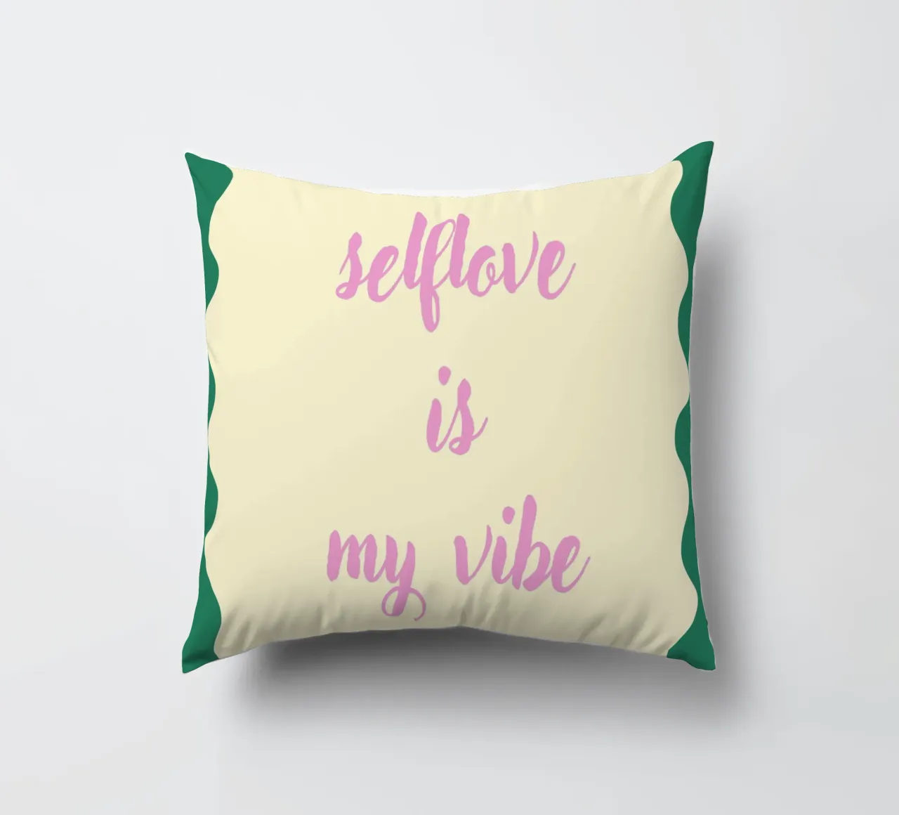 Selflove is my vibe cuscino da Poster Print Studio