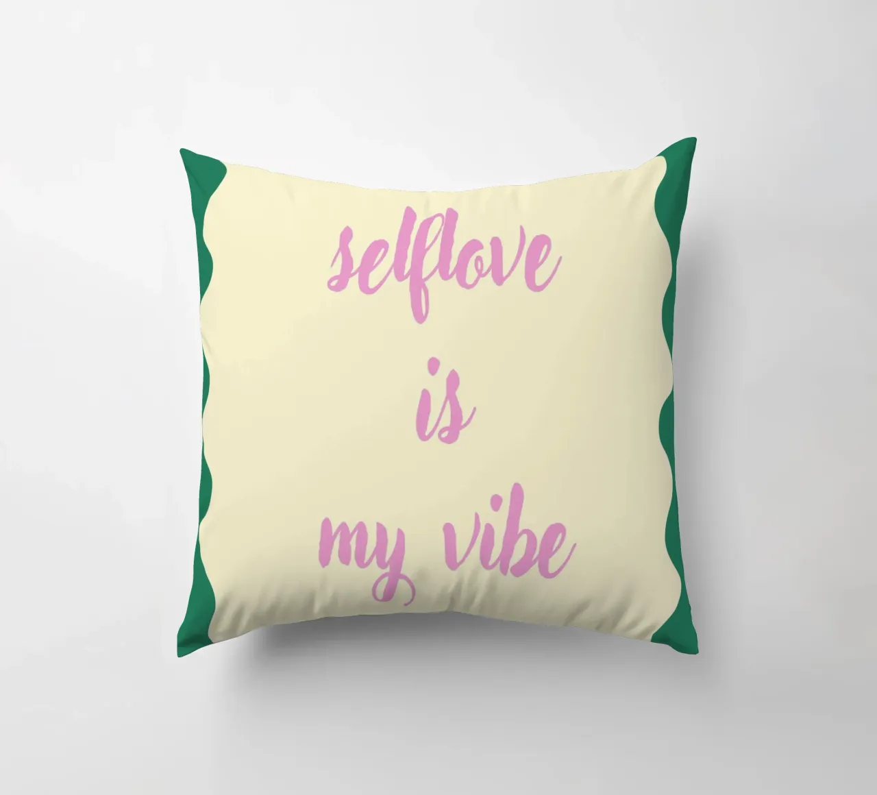 Selflove is my vibe cuscino da Poster Print Studio