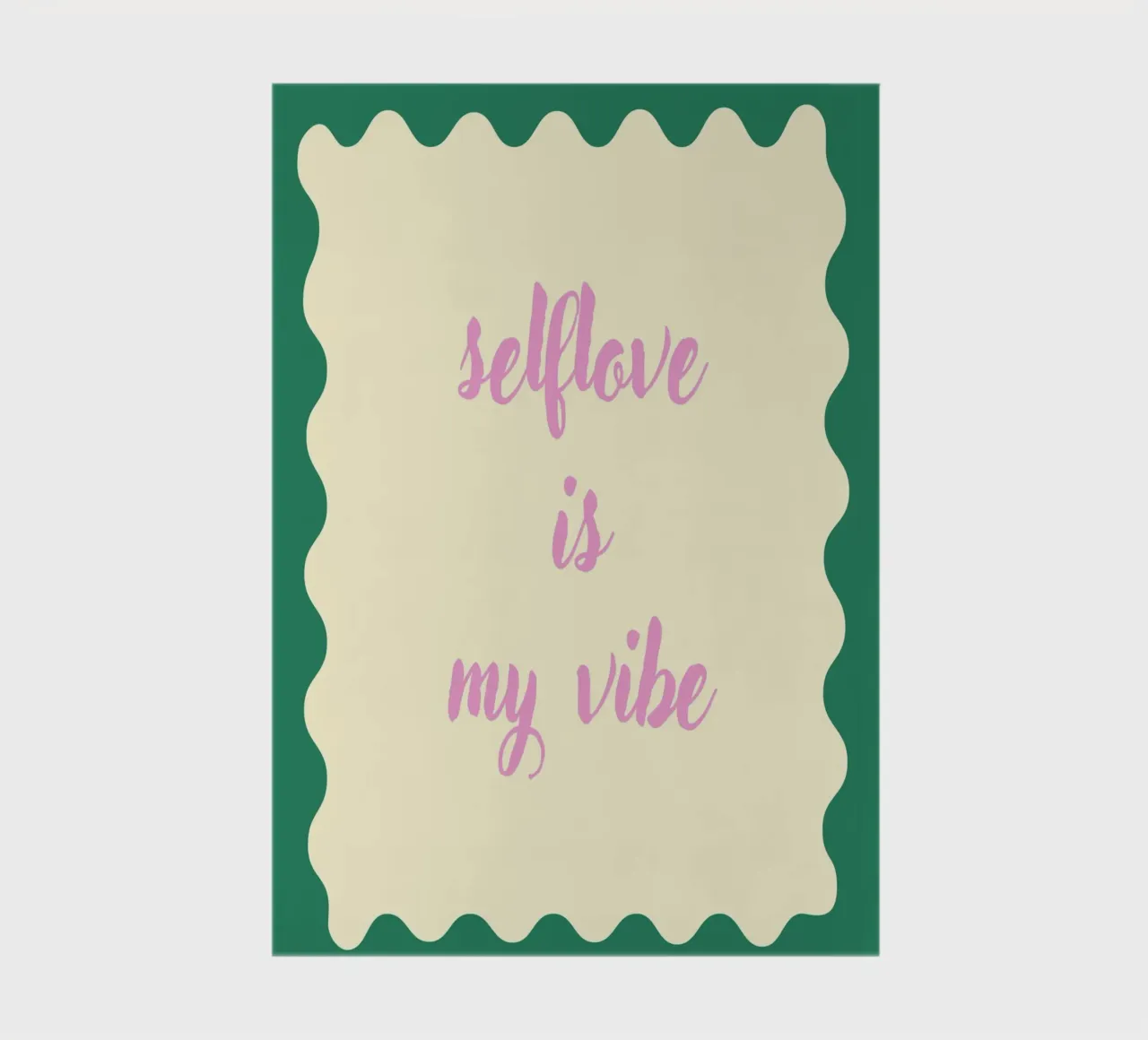 Selflove is my vibe diario da Poster Print Studio