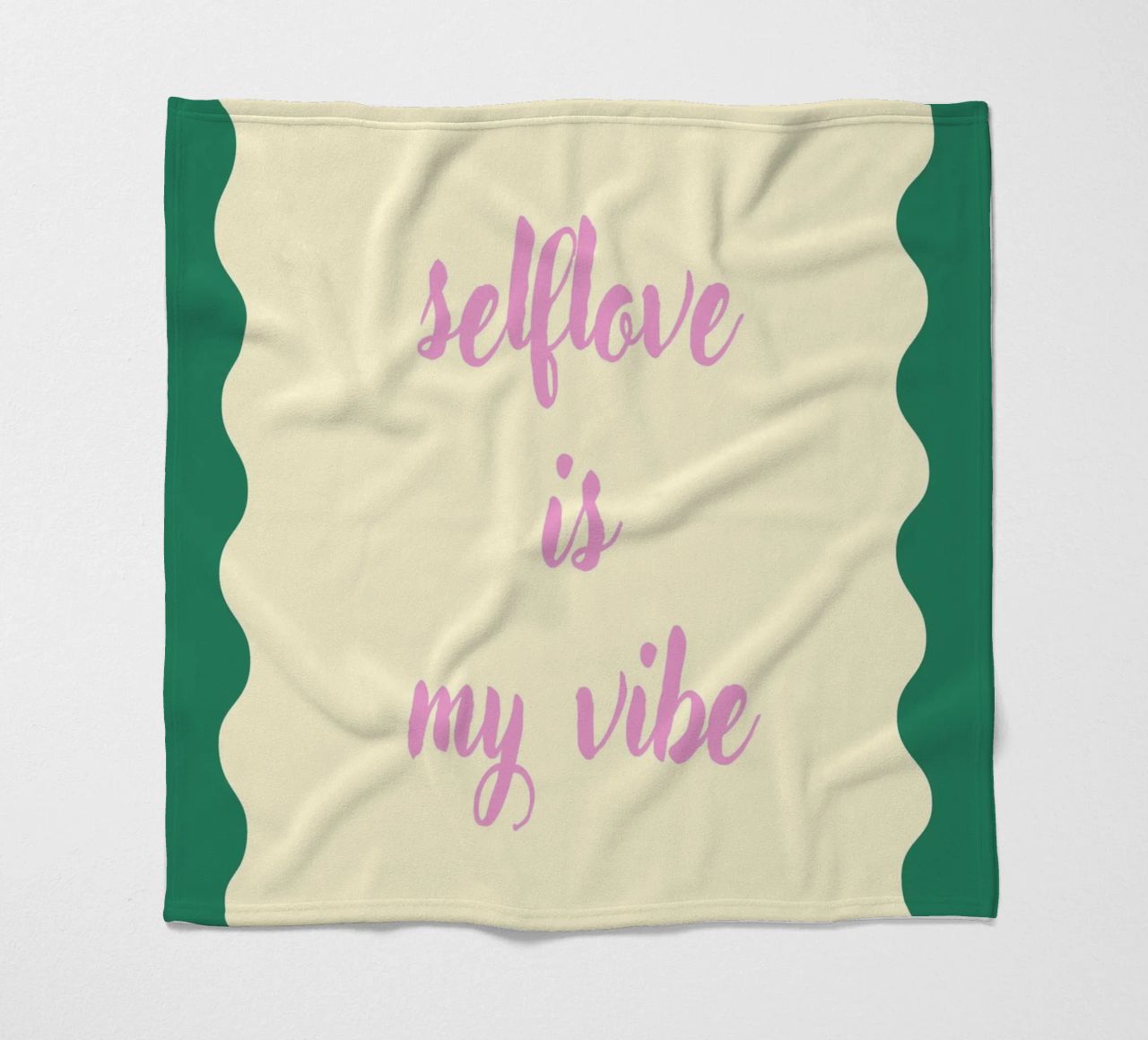 Selflove is my vibe coperta in pile da Poster Print Studio