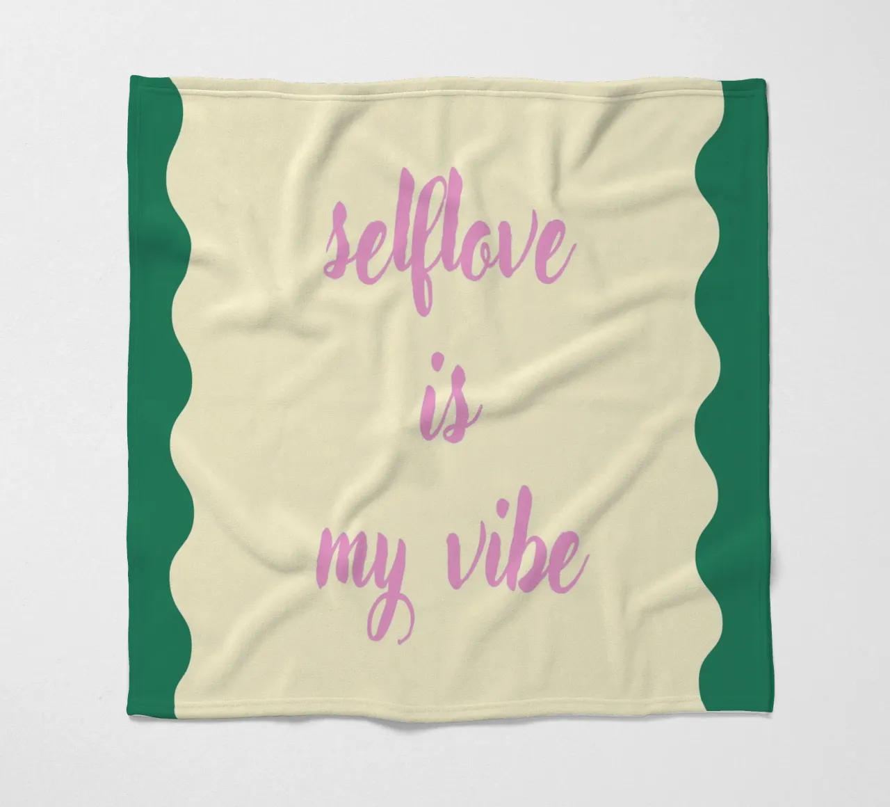 Selflove is my vibe coperta in pile da Poster Print Studio