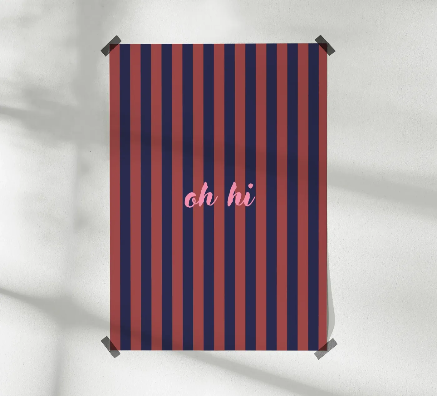 Oh hi poster da Poster Print Studio