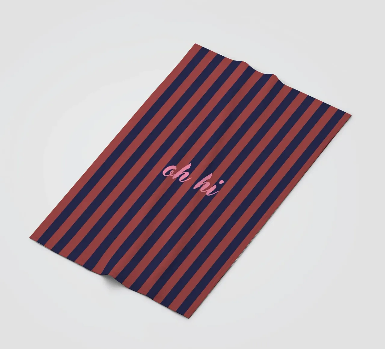 Oh hi coperta in pile da Poster Print Studio