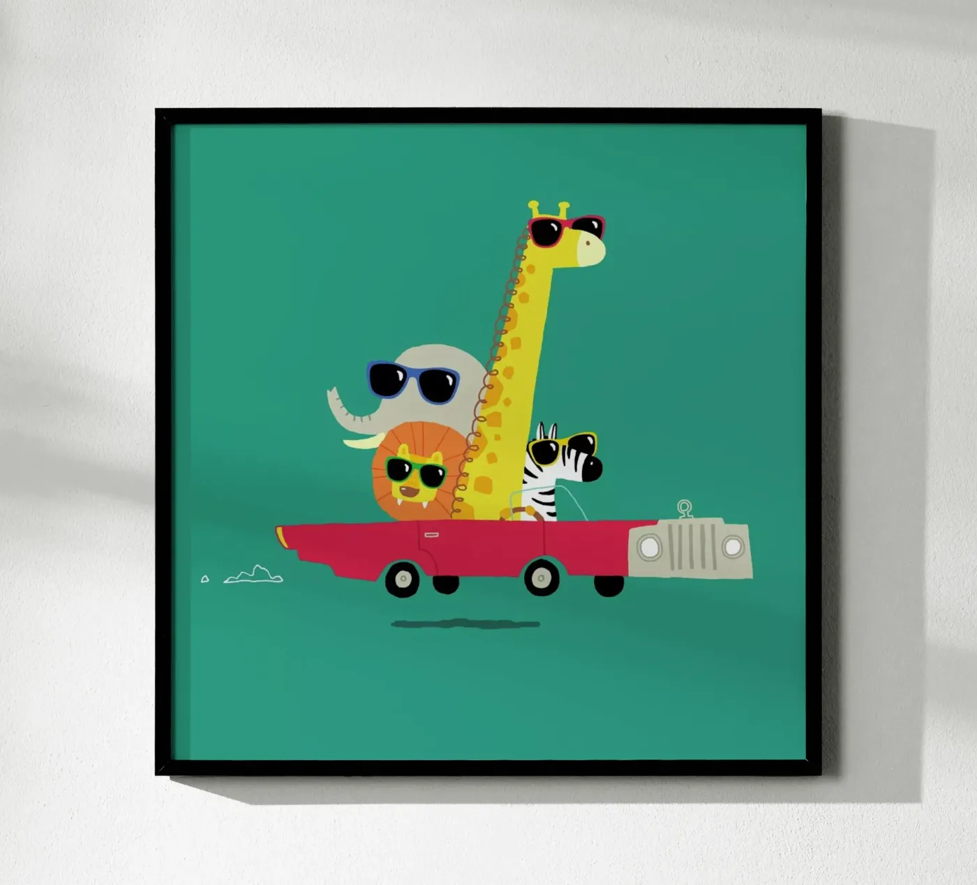 Road Trip poster by DinoMike