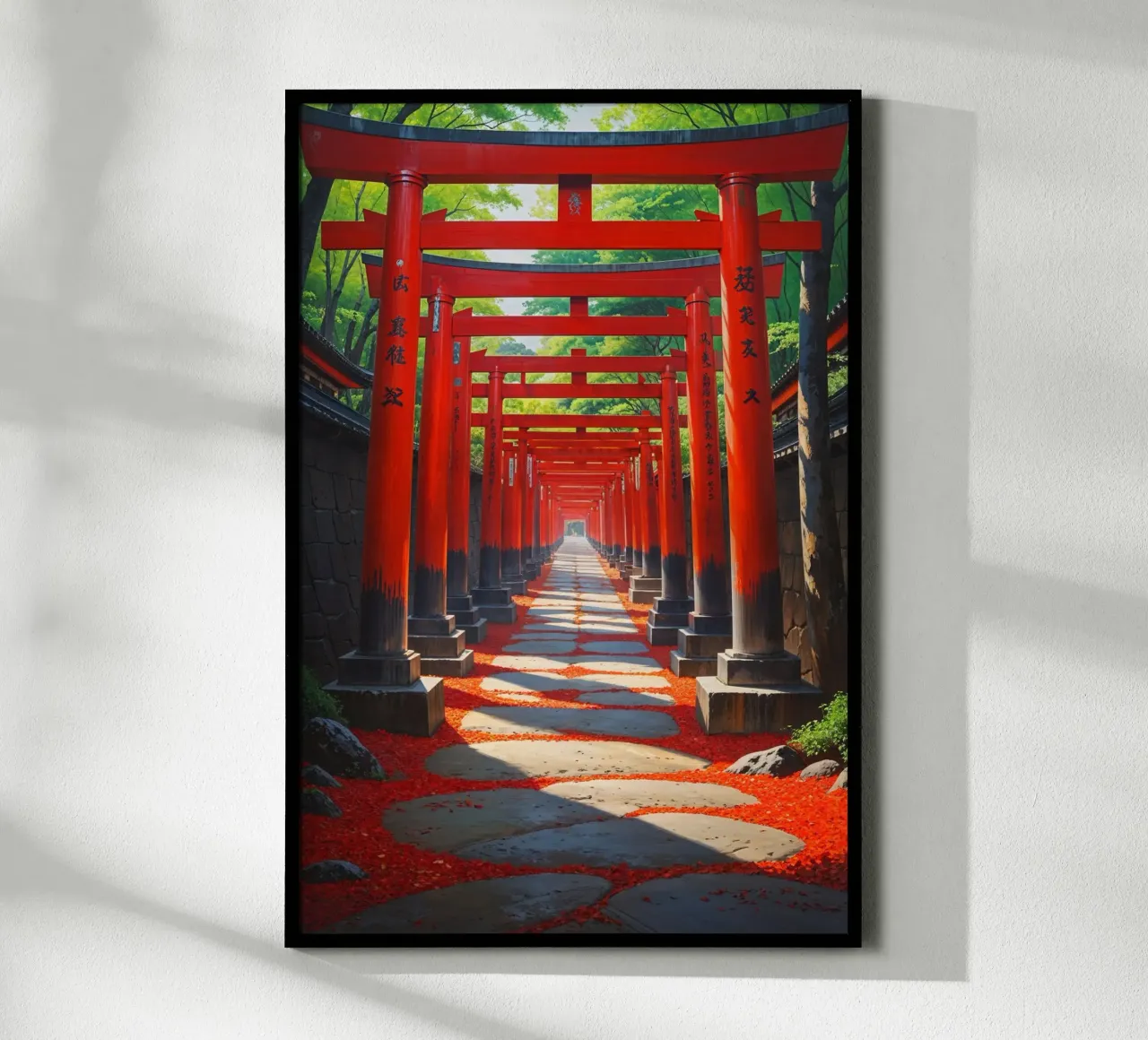 Autumn Colors at Fushimi Inari carta hahnemühle da AlbertKlee