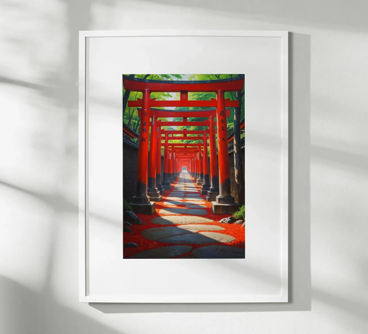 Autumn Colors at Fushimi Inari carta hahnemühle da AlbertKlee