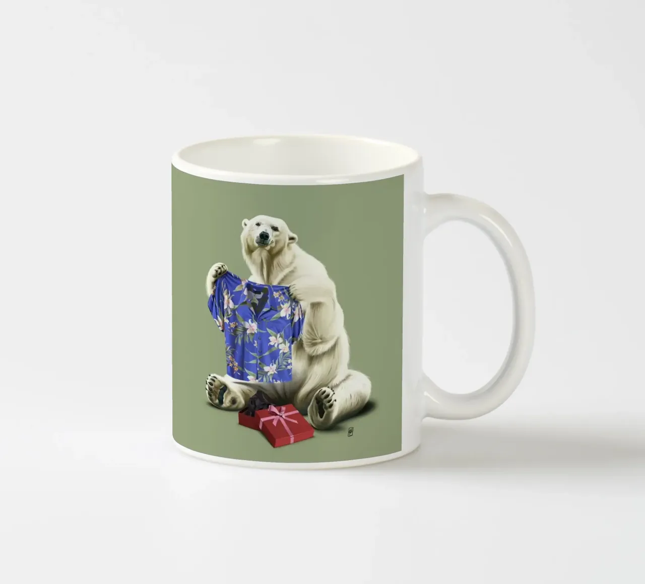 Cool! (Colour) tazza in ceramica da Rob Art | Illustration