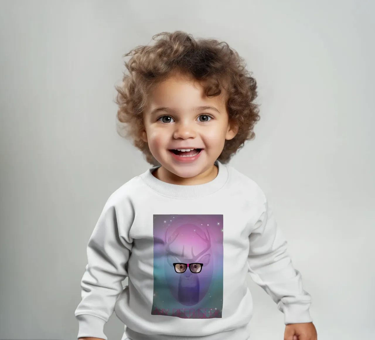 My Deer Geek Baby Sweatshirt von AS Art