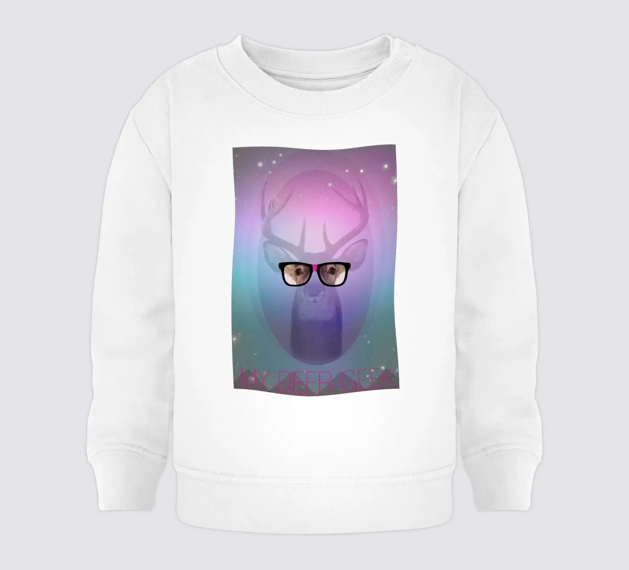 My Deer Geek Baby Sweatshirt von AS Art