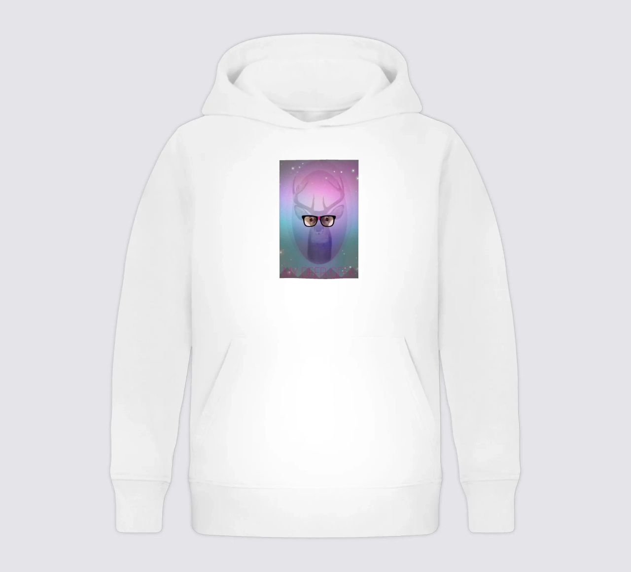 My Deer Geek felpa bambino con cappuccio da AS Art