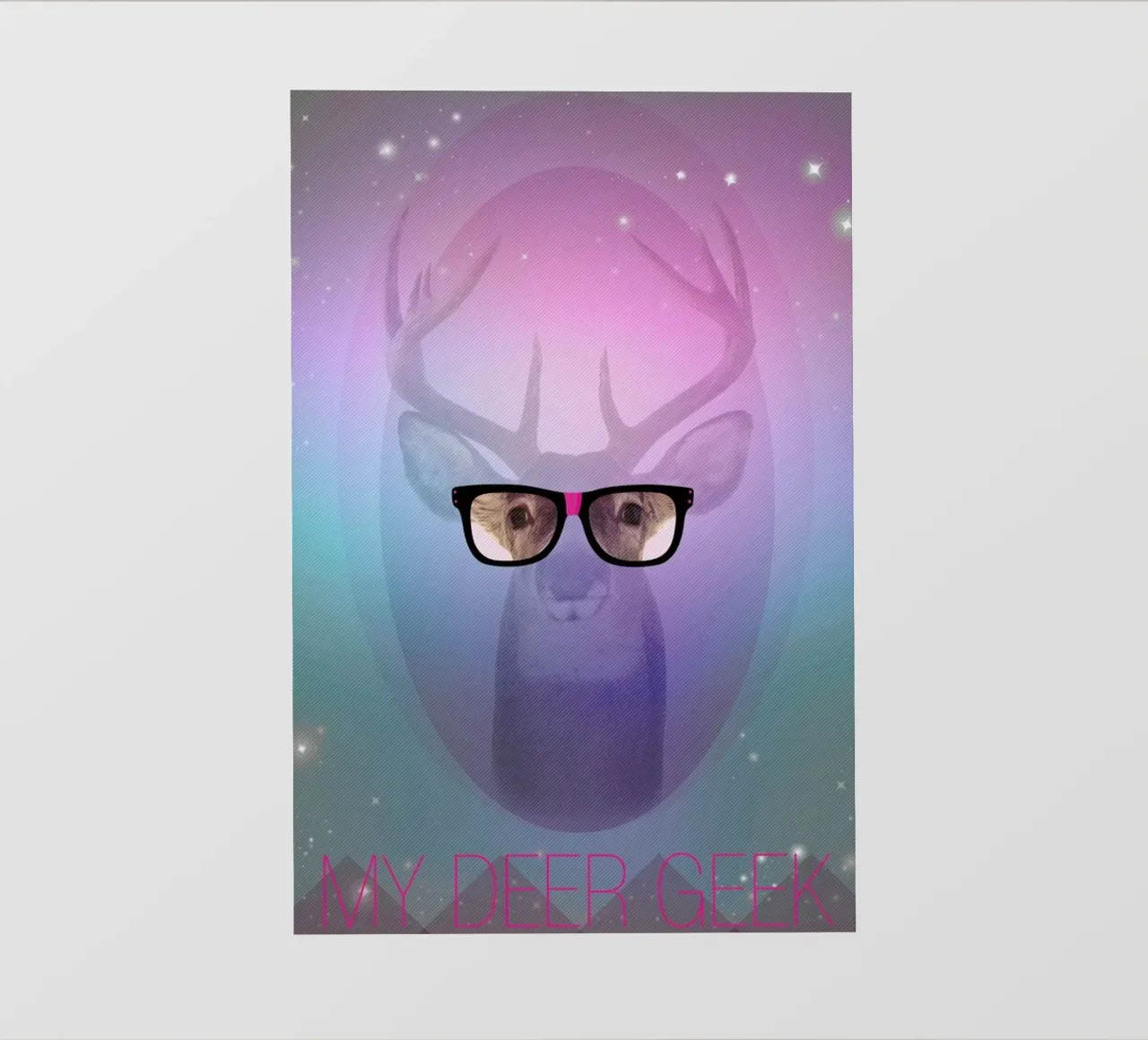 My Deer Geek pellicola backlit da AS Art
