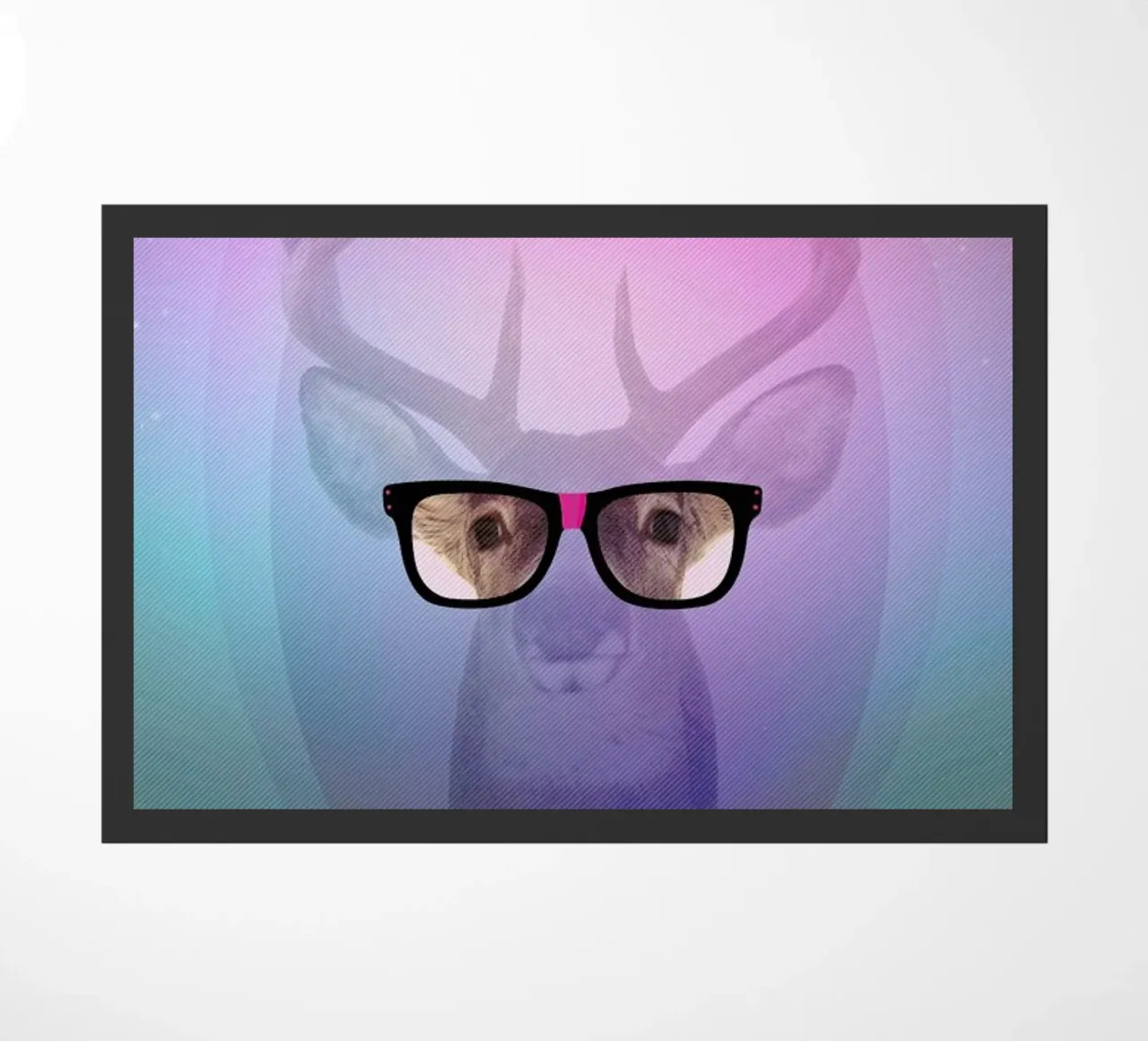 My Deer Geek felpudo de AS Art
