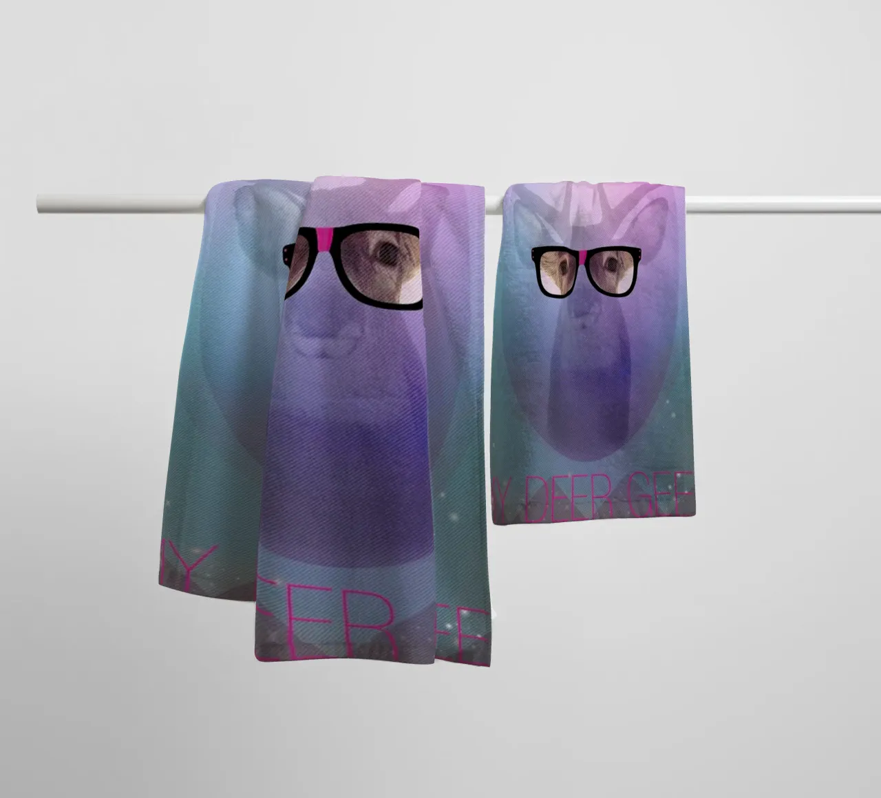 My Deer Geek asciugamano da bagno da AS Art