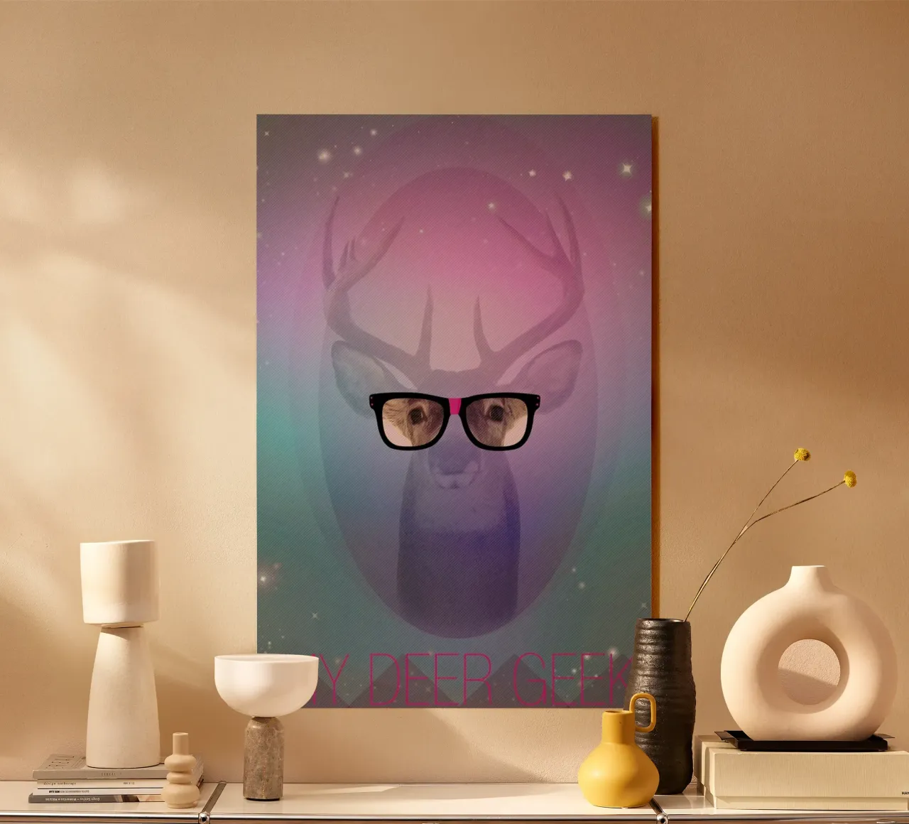 My Deer Geek plexiglass da AS Art