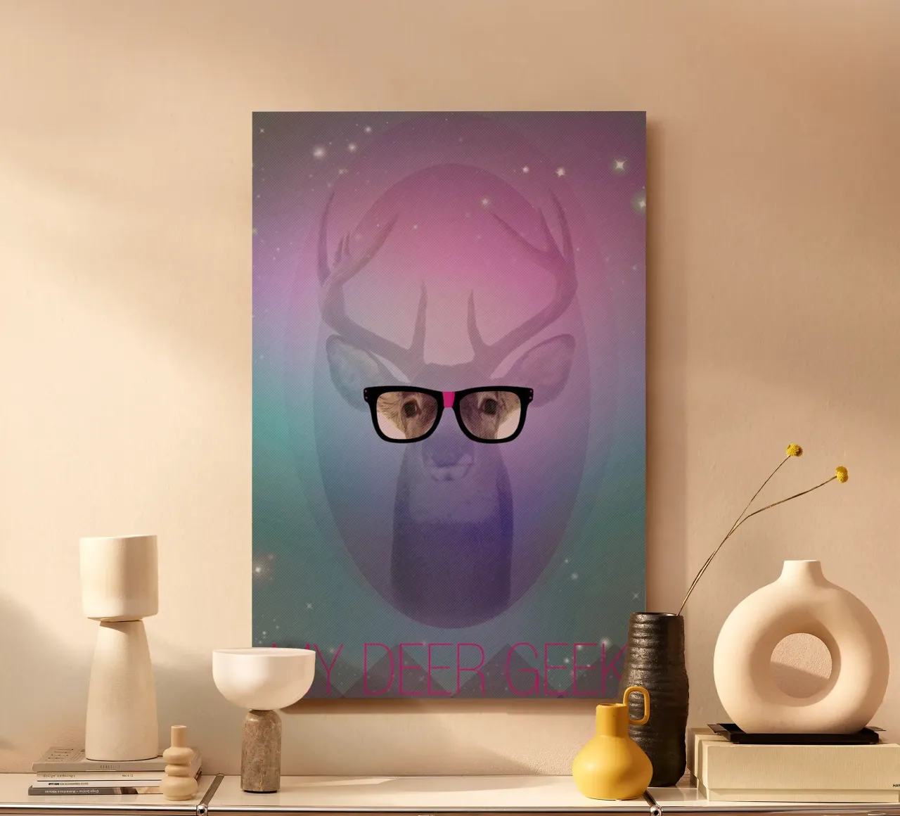 My Deer Geek alluminio dibond da AS Art