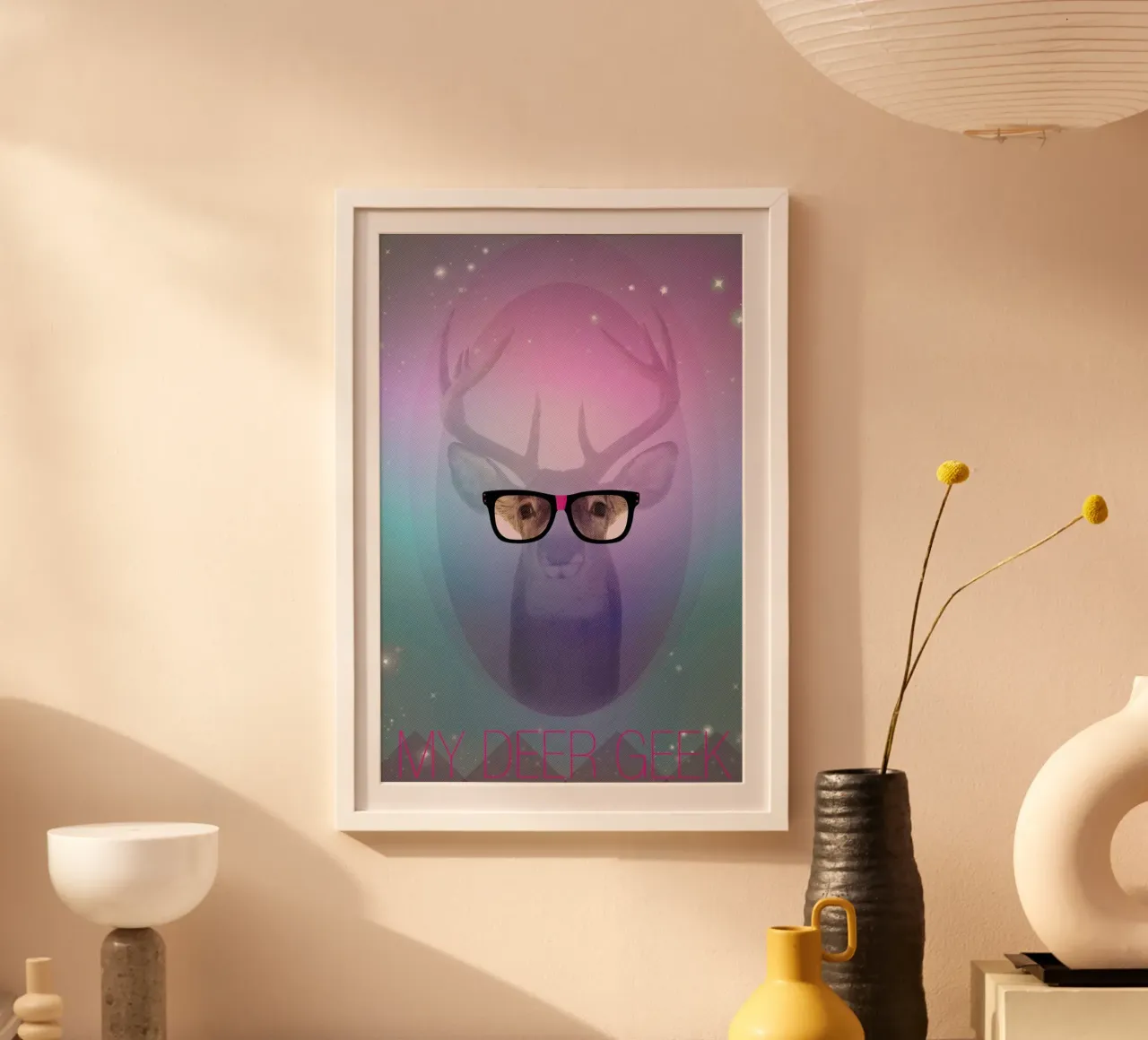 My Deer Geek Hahnemühle von AS Art